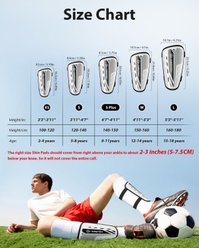 Holenné chrániče AirsFish FOOT4-W/B-S 1 pár
