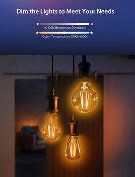 Sada LED žiaroviek Aigostar Mesh