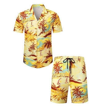 Havajská košile Meilicloth a kraťasy M