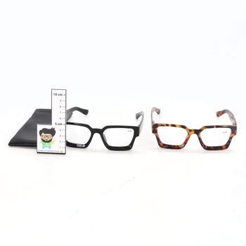 Dioptrické brýle JM +2.50 na čtení 2 kusy