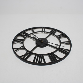 Nástěnné hodiny HAITANG zlaté/černé 40 cm