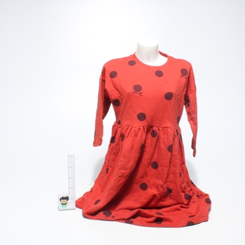Dámské šaty Mile červeno černé