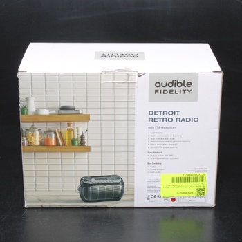 Retro rádio Audible Fidelity ‎90052PI/18 