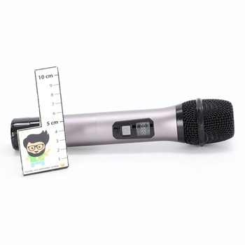 Bezdrôtový mikrofón Tonor TW630 červ + striebor