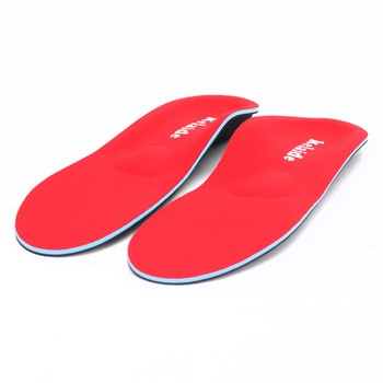 Červené vložky do bot Kelaide 27 cm