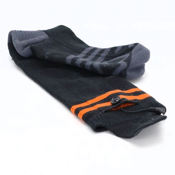 Vyhřívané ponožky DriSubt, černé, xl