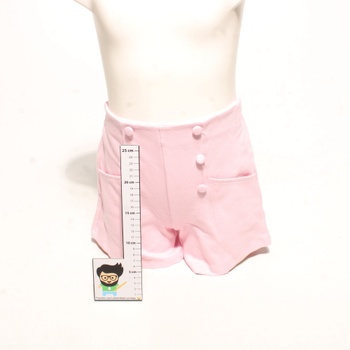 Dívčí šortky ZARA růžové vel. 116