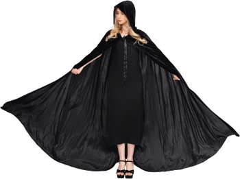 Dámsky kostým Chitomars čierny plášť