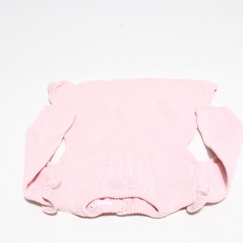 Detské šaty ružové veľ. 41 cm ružové