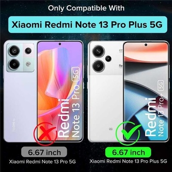 Silikonové pouzdro ivoler pro Xiaomi Redmi Note 13 Pro Plus 5G (ne pro Redmi Note 13 Pro 5G) s