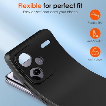 Silikonové pouzdro ivoler pro Xiaomi Redmi Note 13 Pro Plus 5G (ne pro Redmi Note 13 Pro 5G) s