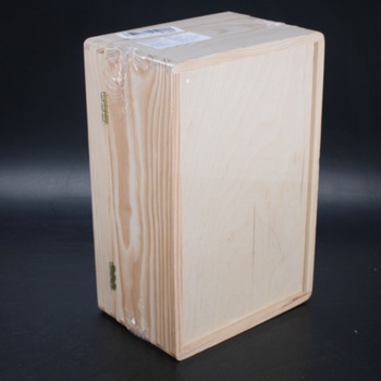 Dřevěný box s víkem Creative Deco