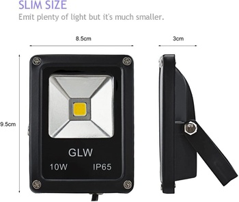 Vonkajší reflektor GLW DC LED