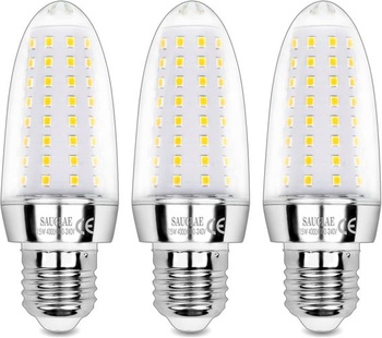 SAUGLAE 15W LED žiarovky, 120W ekvivalentné žiarovky, 4000K neutrálna biela, 1700 lm, E27 Edison