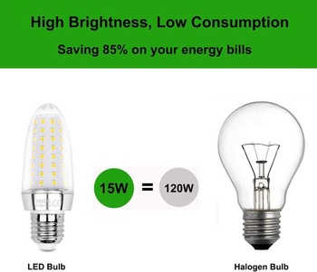 SAUGLAE 15W LED žiarovky, 120W ekvivalentné žiarovky, 4000K neutrálna biela, 1700 lm, E27 Edison