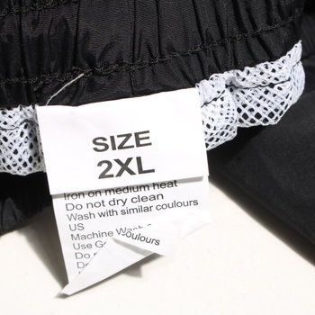 Pánské koupací šortky JustSun XXL černé