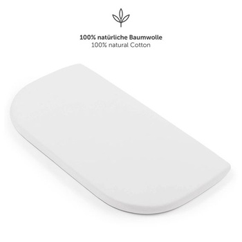 Laleni Premium Fitted prestieradlo 42x81 cm pre Babybay Sada 2 ks | Priliehavé prestieradlo s