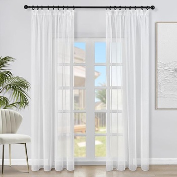 Závesy Topfinel 240 x 140 cm biela 2 ks