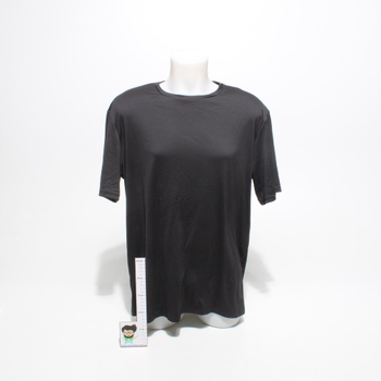 Pánske tričko čierne veľ. XL z polyesteru