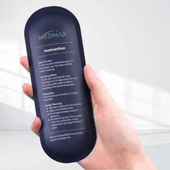 MEDMAX Ice Pack pre inzulínovú chladiacu tašku Cestovná taška – balenie 2 opakovane použiteľných