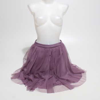 Tylová sukně Reserved. vel. 34 - fialová