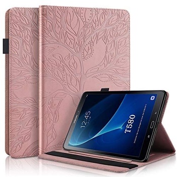 Succtop Case Samsung Galaxy Tab A Ochranné PU kožené pouzdro Flip Wallet Stand Pouzdro na tablet se