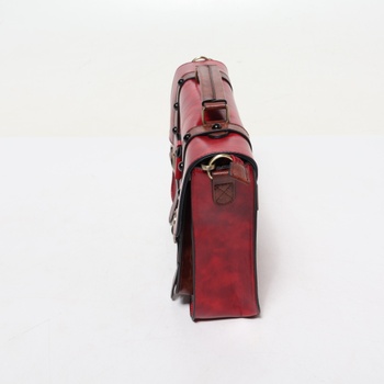 Vintage kabelka Ecosusi červená 