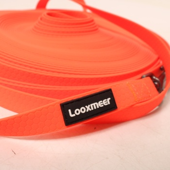 Vodítko pro psa Looxmeer oranžové 20 m