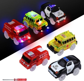Dráhy Autá Magic, 3-Pack Príslušenstvo Dráhy Autá Deti Vzdelávacie puzzle Dráha Auto Herná sada pre