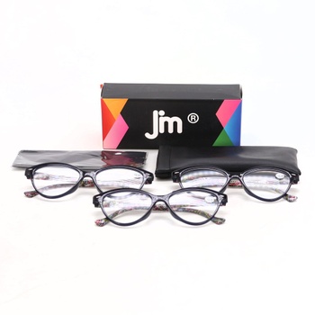 Dámské brýle na čtení JM, 3 ks