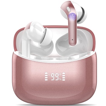 Bezdrátová sluchátka Tiksounds X15 růžová