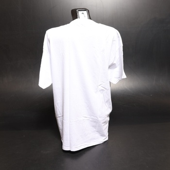 Bavlněné bílé tričko unisex XL