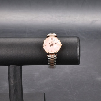 Dámské hodinky K0180L rosegold/ stříbrná