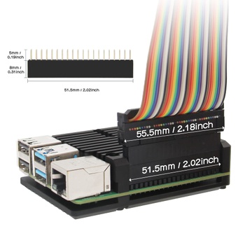 Chladenie Geekworm ASDIOFJ3 pre Raspberry Pi