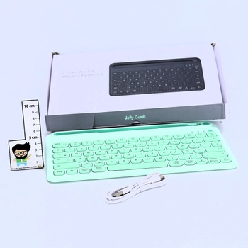 Bezdrátová klávesnice Doraby zelená