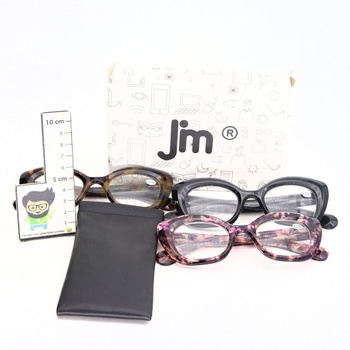 Dioptrické okuliare JM + 2.00 3 kusy