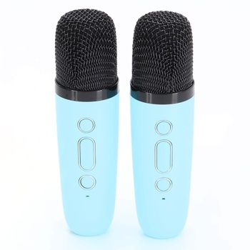 Karaoke Wowstar modrý + 2 mikrofony