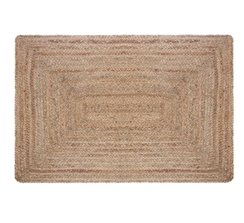 Jutový koberec, béžový 60x90 cm
