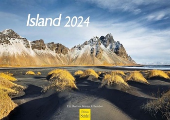 Edícia Seidel Premium Kalendár Island 2024 Formát DIN A3 Nástenný kalendár Škandinávia Island
