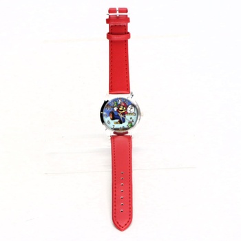 Dětské hodinky TAPORT Mario červené 	TMM014