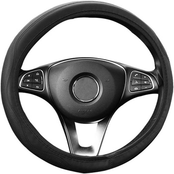 Gvolatee Univerzálny poťah na volant do auta Heavy Duty Kožený poťah na volant 37-39CM / 15''