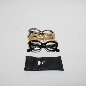 Brýle na čtení 3ks balení JM