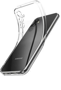 Transparentný kryt Captor pre Samsung Galaxy A14 4G / A14 5G, mäkké a tenké flexibilné silikónové