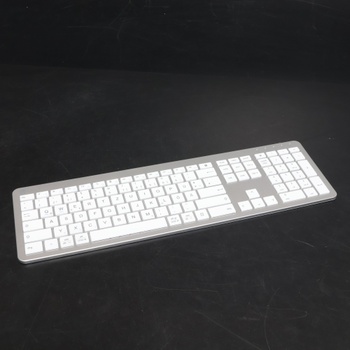 Set klávesnice a myši iClever, biela/strieborná