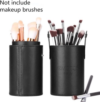 EMOCCI Držiak štetca na make-up Štetec na fúzy kozmetik Organizer Steel