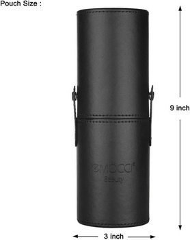 EMOCCI Držiak štetca na make-up Štetec na fúzy kozmetik Organizer Steel