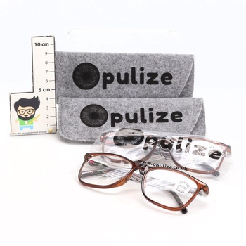 Dioptrické okuliare Opulize na čítanie 2 kusy