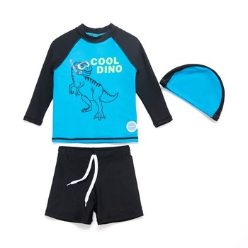 Soui Baby Boy Ochranné oblečení proti slunci Dvoudílná sada oblečení Plavky UV ochrana 50+ (Cool
