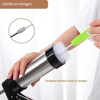 MUSLONG Churrera se 3 tryskami v různých tvarech, Churrens pro Churros, sáček s tryskami na různé