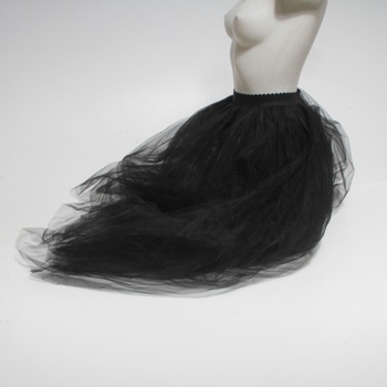 Dámska dlhá sukňa Aivtalk čierna